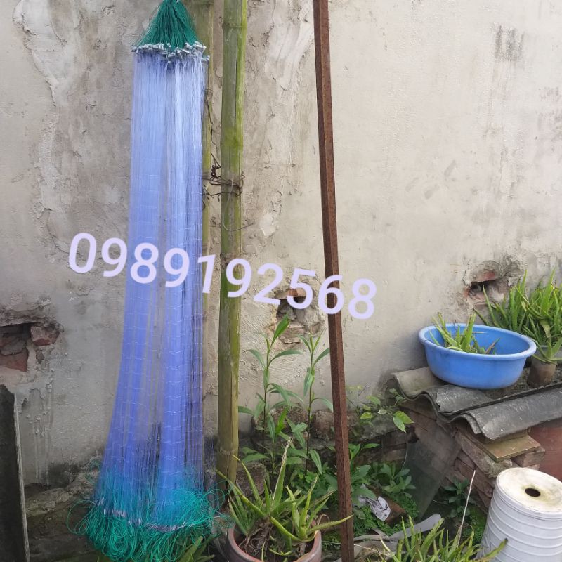 Lưới đánh cá 1 lớp then 4 cao 1, 2m dài 90m cước thái đánh cá từ 700g đến 2kg