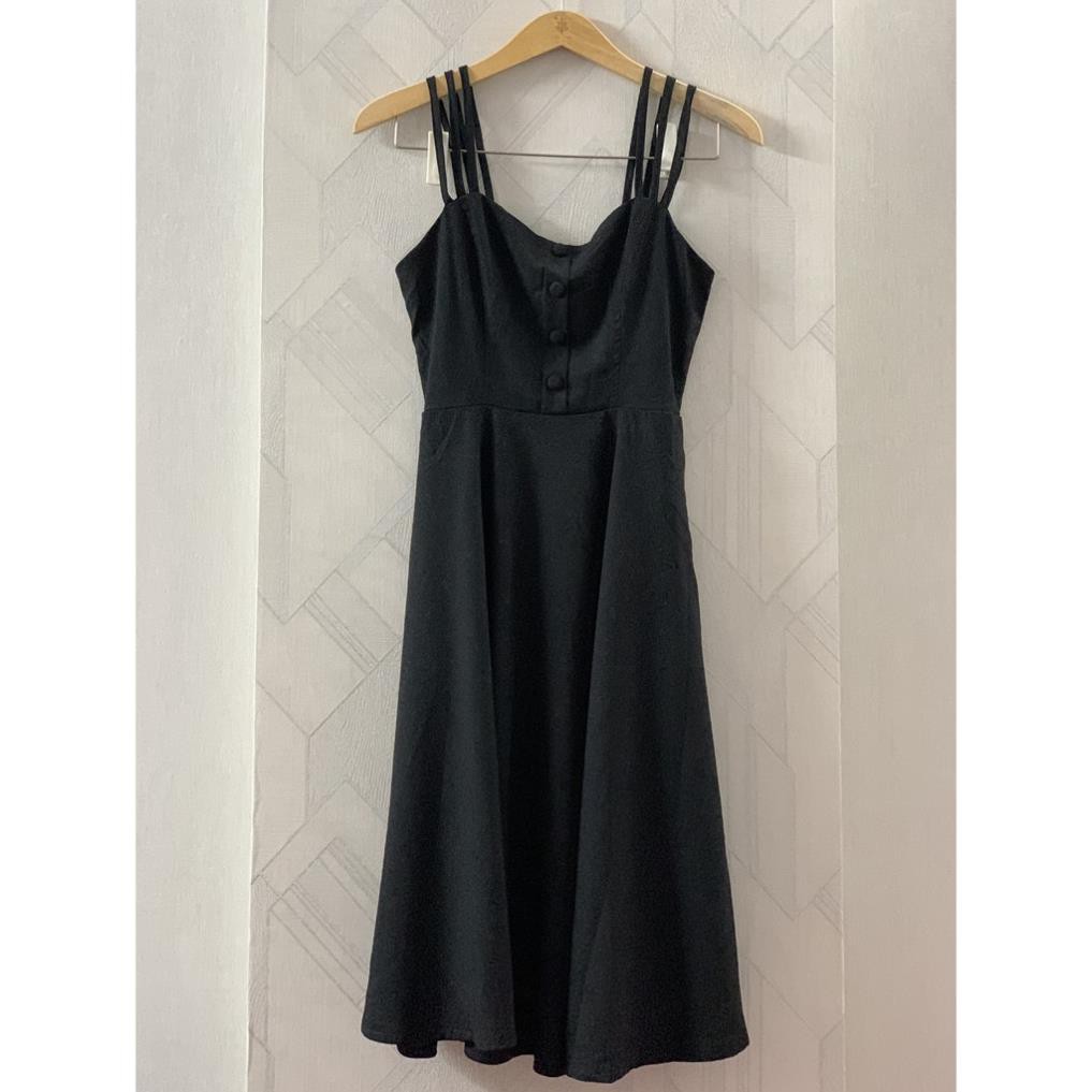 ĐẦM XÒE ĐẦM DÁNG XÒE | ĐẦM HAI DÂY SIÊU XINH | BigBuy360 - bigbuy360.vn