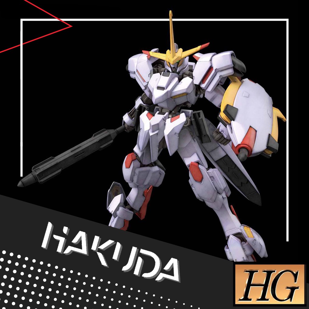 Mô hình HG IBO 041 1/144 Hajiroboshi - Chính hãng Bandai Nhật Bản