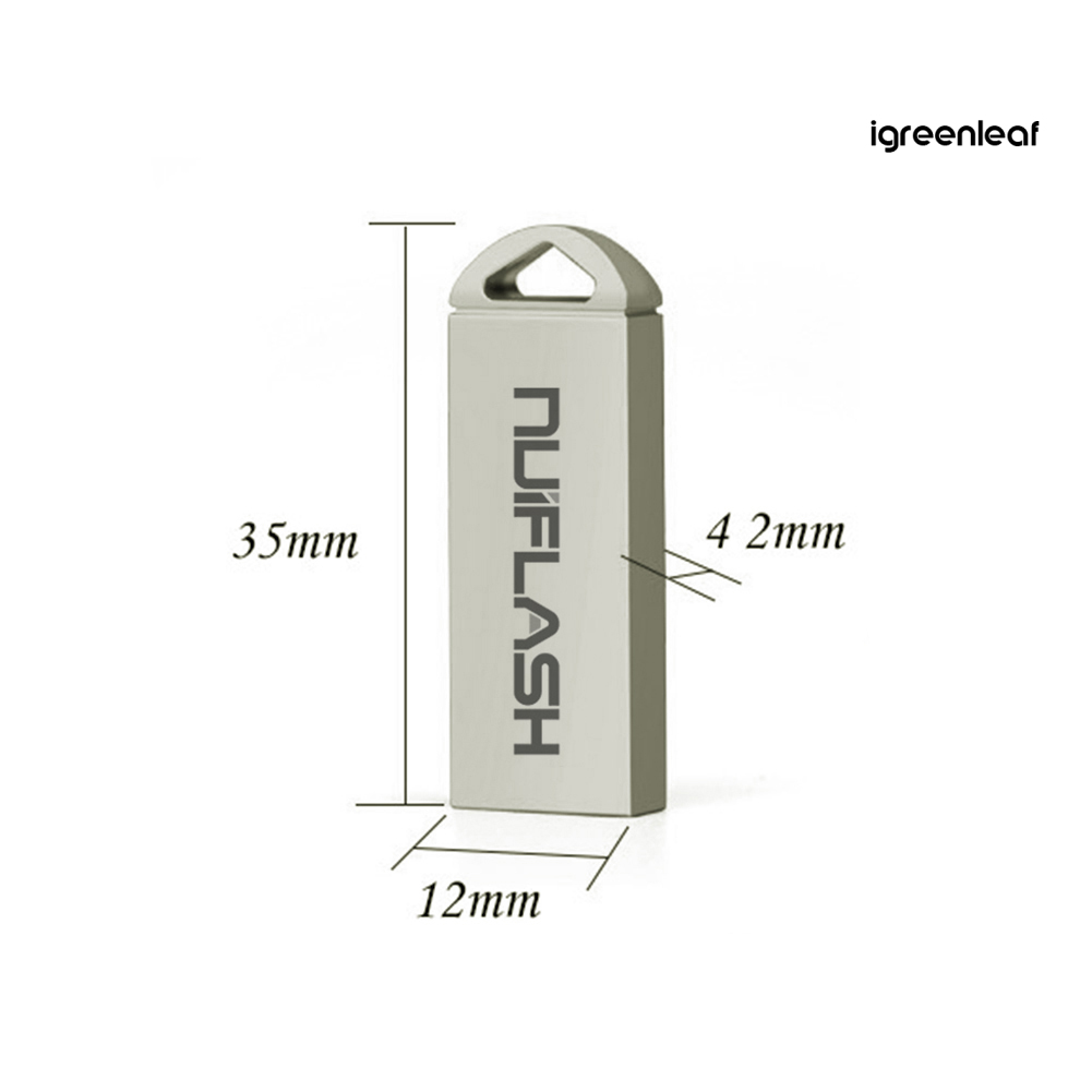 IL Nuiflash 4-128GB Mini Metal USB 3.0 Fast Speed Flash Drive Data Storage U Disk