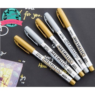 [ẢNH THẬT] Bút Baoke Metalic nhũ chuyên dùng thiết kế sổ tay, bullet journal