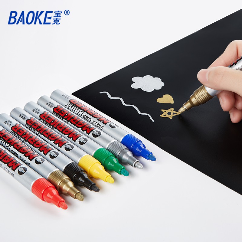 Bút Marker 0.3mm Đánh dấu Mỹ thuật ,Mưc 8 Màu 12 Cây/Hộp ,BAOKE/MP540