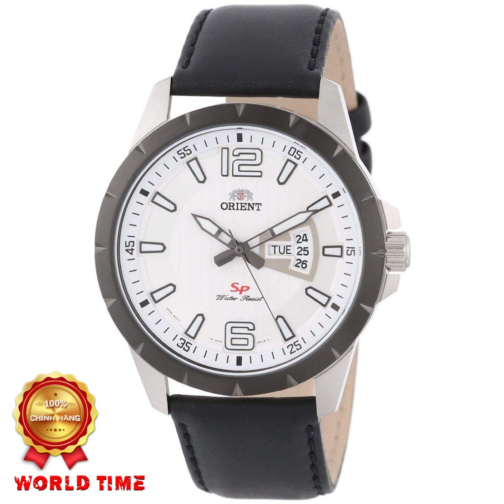 Đồng Hồ Nam Chính Hãng Orient FUG1X003W9 Quartz , Dây Da