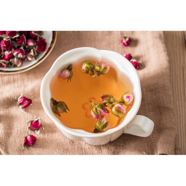 [Hàng mới về] Hoa Hồng Nụ Đen Đà Lạt Sấy Khô túi Zip 50gr