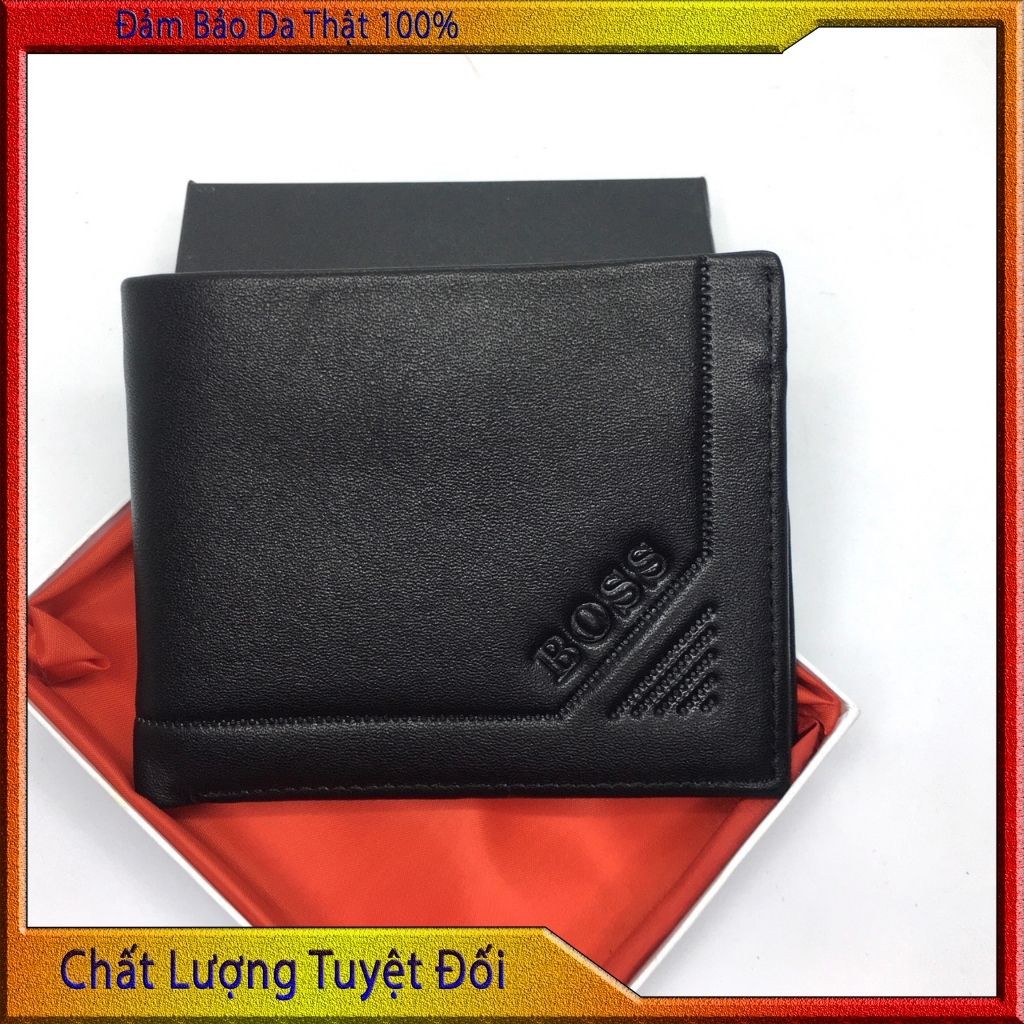Ví Nam Da Bò Mền [DA BÒ THẬT 100%] Bóp Da Bò Mền Cao Cấp