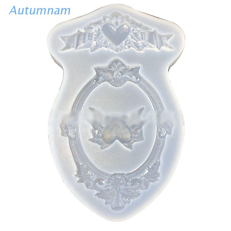 Khuôn Làm Mặt Dây Chuyền Hình Trái Tim Bằng Nhựa Uv Diy