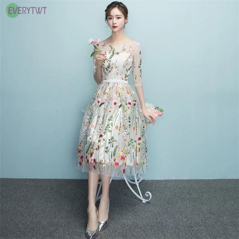 Vải Ren Thêu Hoa 2 Màu Siêu Đẹp Cho Cô Dâu