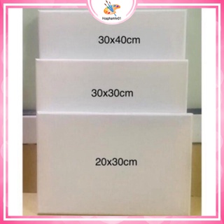 Combo 10 toan vẽ tranh canvas Hàn Quốc 30x40 (tặng 1 bộ cọ vẽ hoặc màu acrylic 100ml chọn màu)