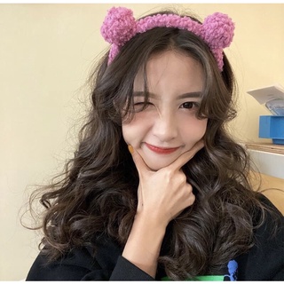 Băng đô cài tóc tai gấu dễ thương 🌸