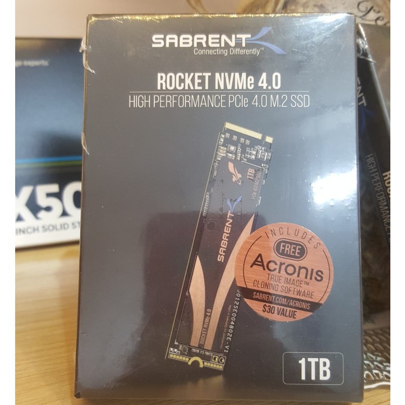 Ổ Cứng SSD 1TB SABRENT Rocket 3/ Gen 4/ Gen 4 Plus NVMe M2 PCIe Gen3 x4 2280