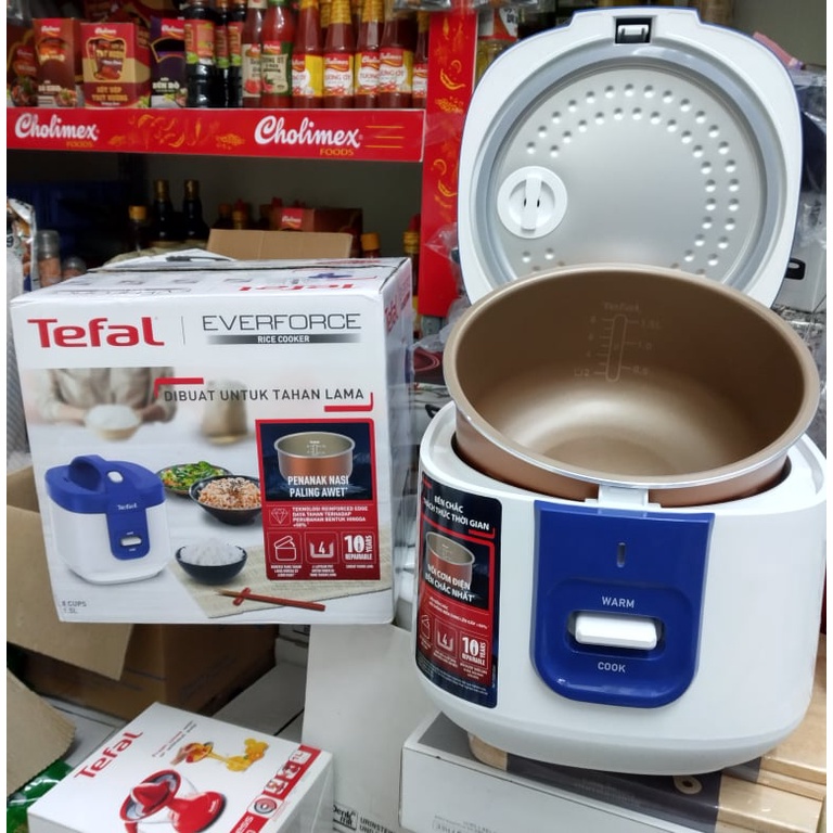 Nồi cơm điện cơ Tefal RK361168 dung tích 1.5L, công suất 700W - hàng chính hãng bảo hành 24 tháng