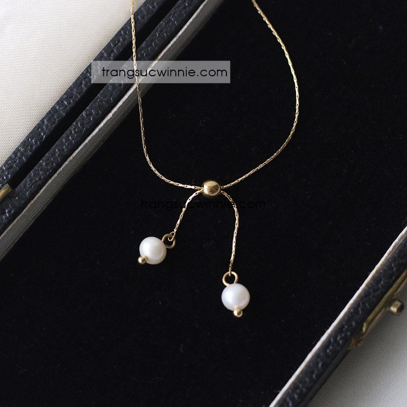 Lắc tay nữ titan tide pearl