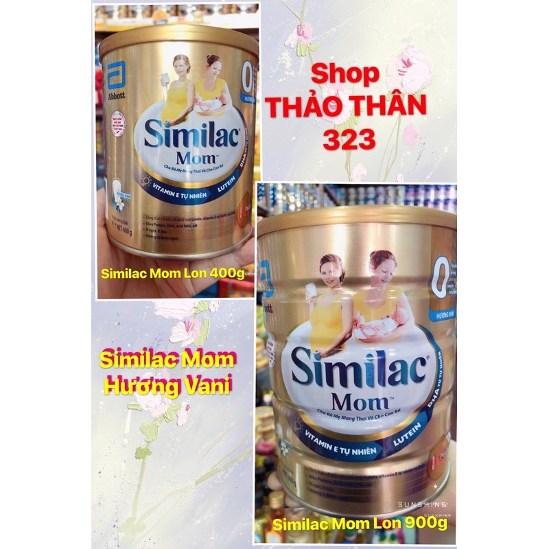 Sữa Bột SimilacMom Lon 400g, 900g Hương Vani