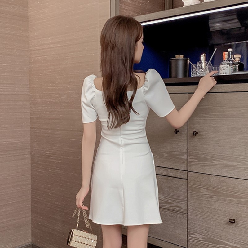 Váy Nữ, Váy Nữ Tay Bồng Nhún Eo Kiểu Hàn Quốc KENSHIN SHOP | BigBuy360 - bigbuy360.vn