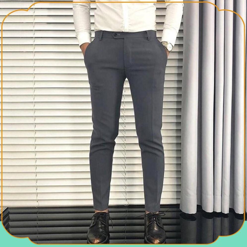 [FREESHIP-CHẤT ĐẸP]Quần tây - Quần âu nam đẹp - Dáng côn trẻ trung, chất vải mềm mịn, dầy dặn, không xù, không nhăn | BigBuy360 - bigbuy360.vn
