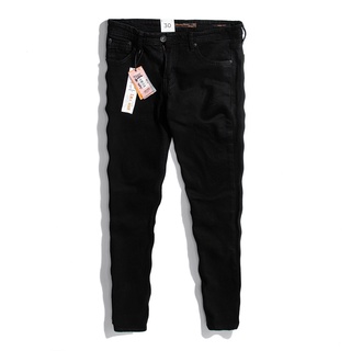 Quần Jeans Nam Dài Just Men Màu Đen Form Slim Fit