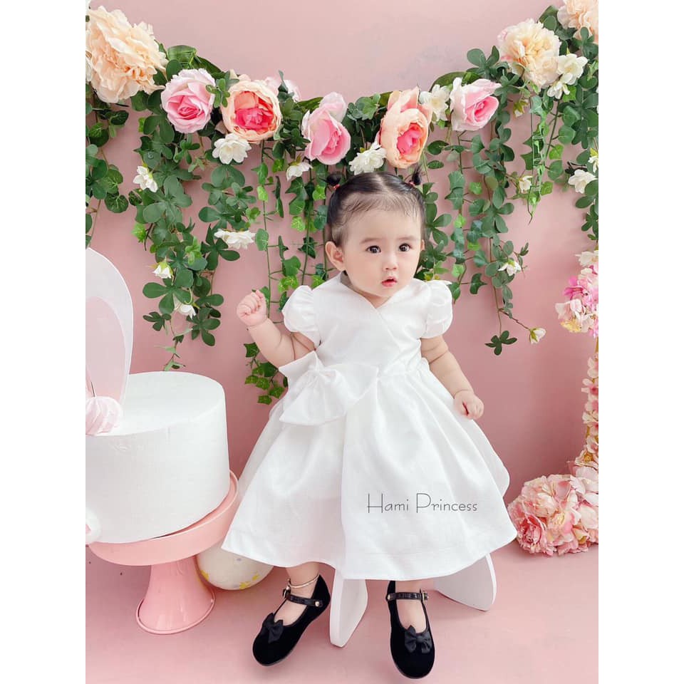 Váy Công Chúa Tafta Bé Gái Bồng Bềnh HAMI PRINCESS ❤️ Tặng Kèm Phụ Kiện