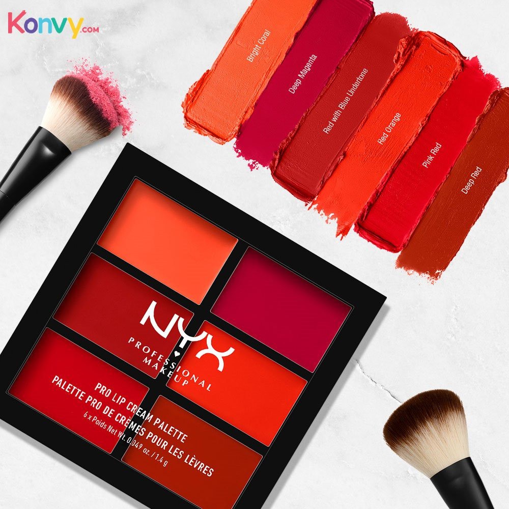 BẢNG SON KEM 6 Ô NYX PRO LIP CREAM PALETTE NHẬP KHẨU CHÍNH HÃNG