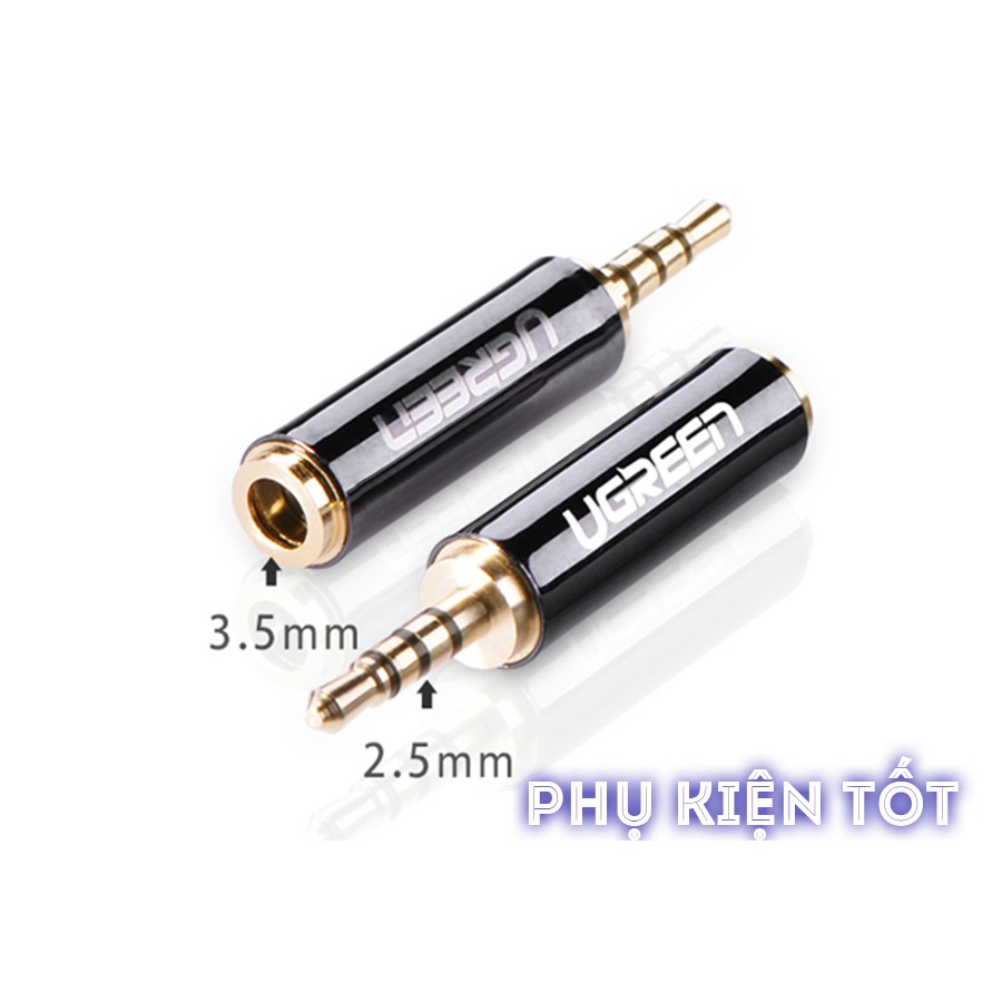 _Đầu chuyển Audio 2.5mm sang 3.5mm UGREEN 20501 cao cấp