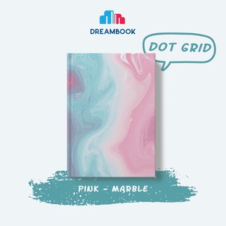 SỔ TAY DOT DREAMBOOK: Marble Hồng (Chấm)