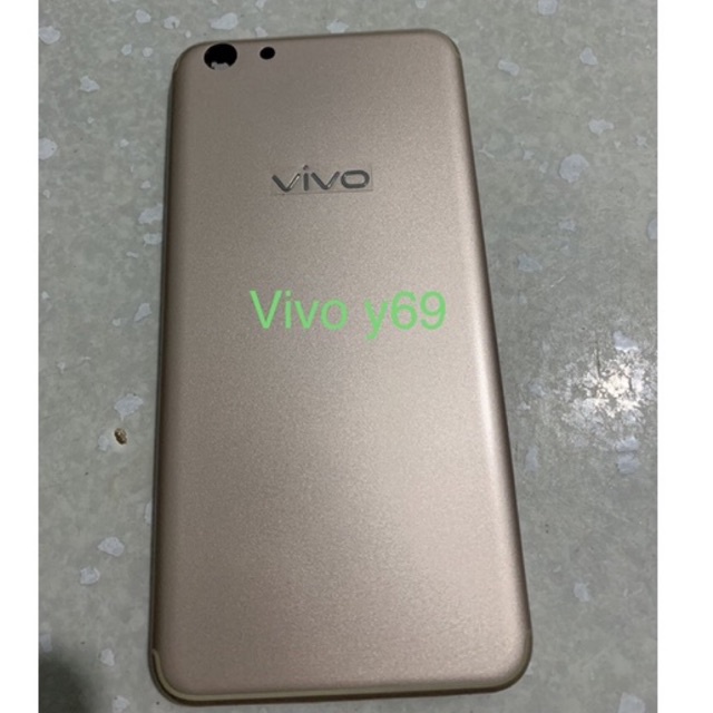 Bộ vỏ vivo Y69 (gồn kính cam,lưng ,sườn,phím) zin đẹp