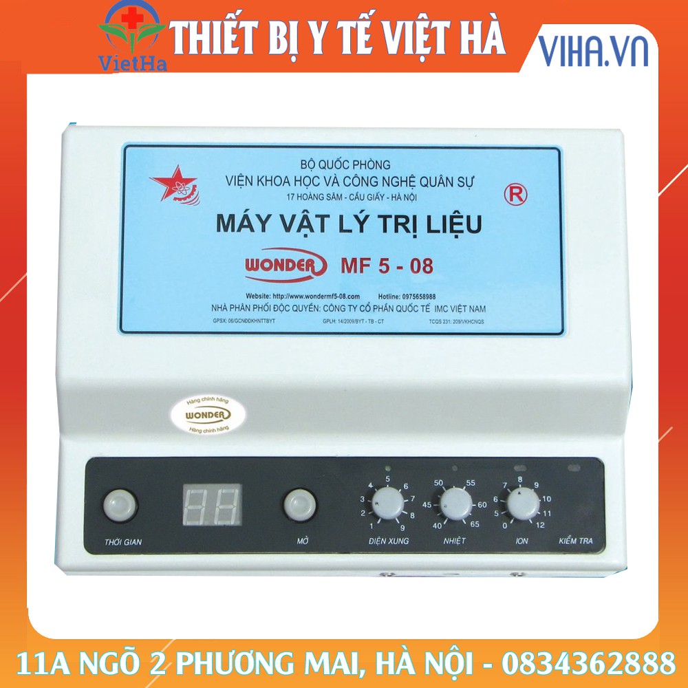 Máy vật lý trị liệu wonder mf5-08 Bộ Quốc Phòng