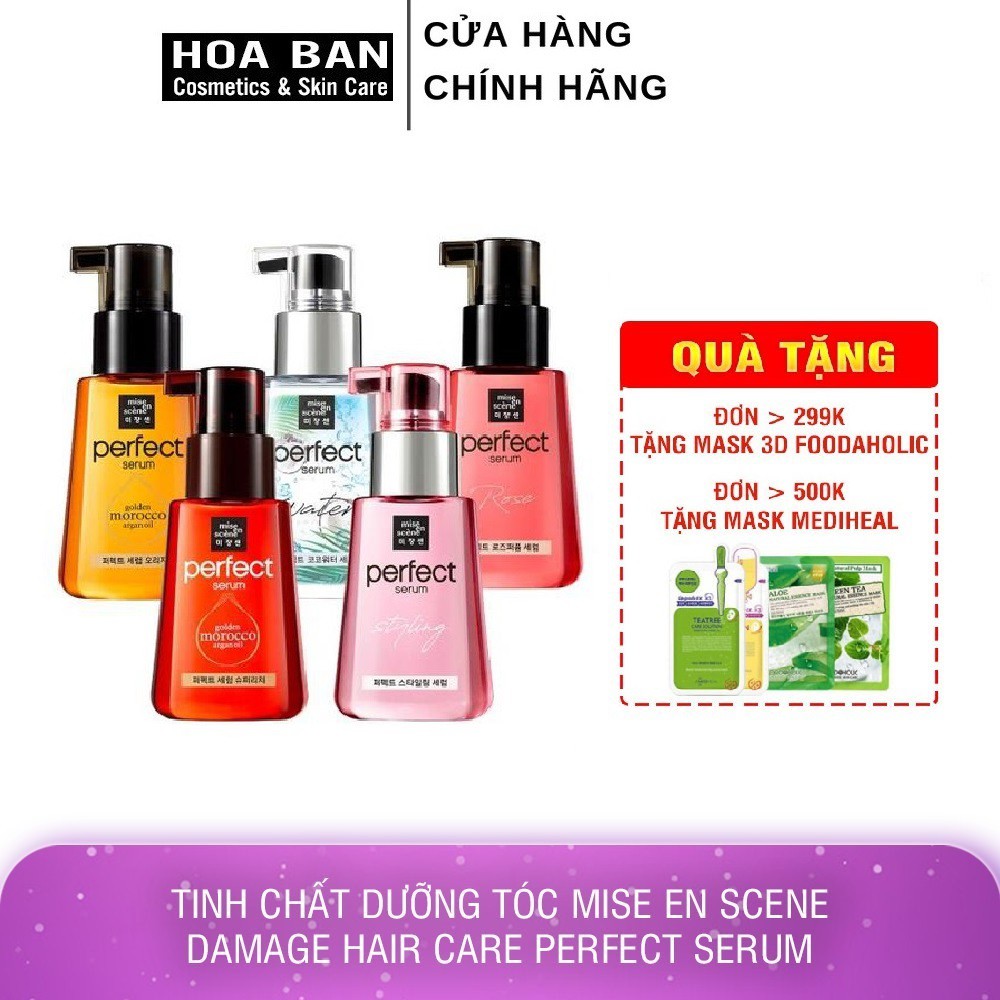 Tinh Dầu Dưỡng Tóc phục hồi hư tổn Mềm Mượt Perfect Repair Misen Serum 80ml