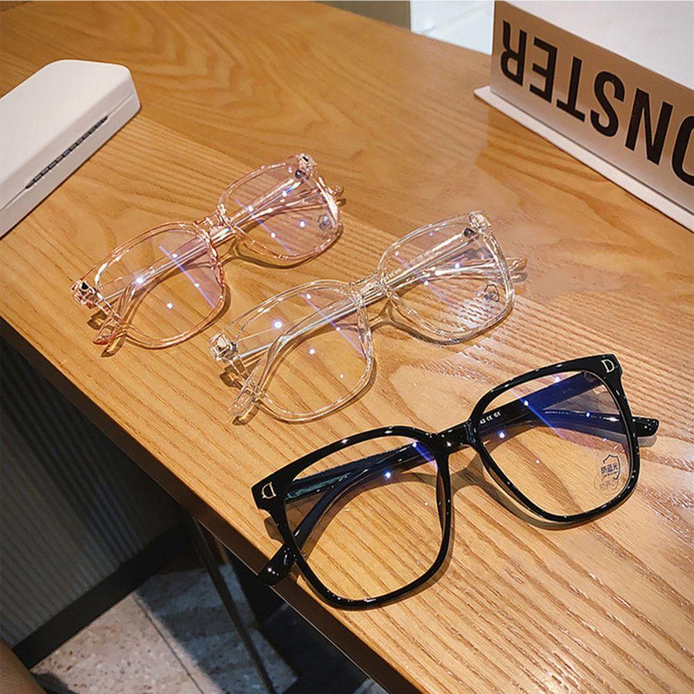 Kính Mát Thời Trang Khung Đa Giác Chống Ánh Sáng Xanh Cho Nữ