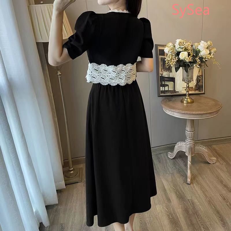 Set Đầm Thời Trang Mùa Hè Phong Cách Retro Pháp Dành Cho Nữ