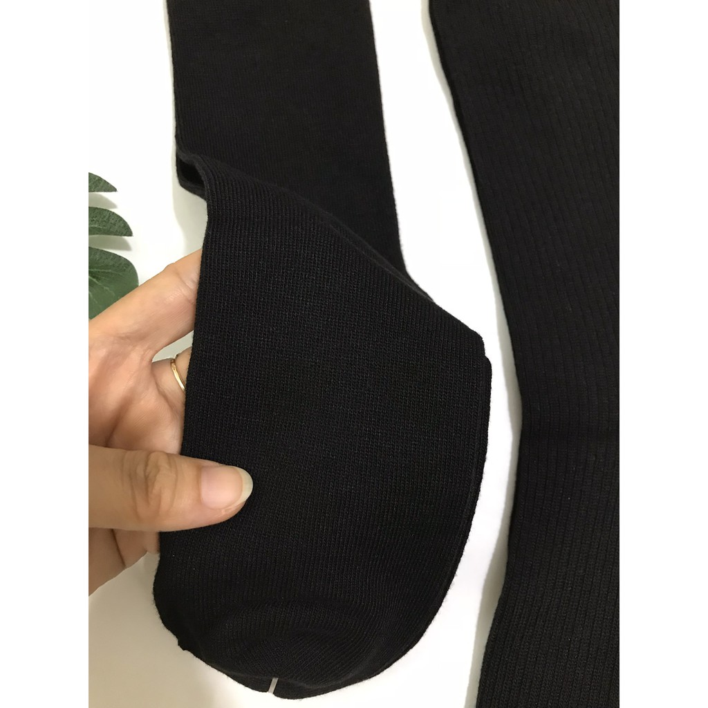 5 đôi -Tất/ vớ cổ cao chất cotton thấm hút mồ hôi, chống hôi chân. Hàng xuất Nhật (mẫu 1)