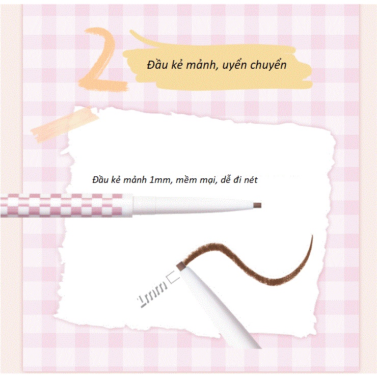 Chì kẻ mắt Gogotales Small Lattice