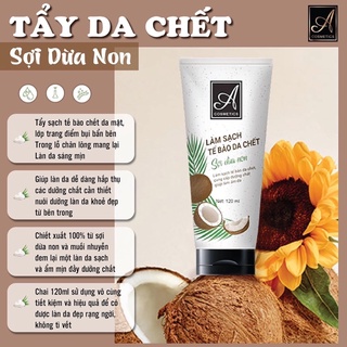 Tẩy tế bào chết sợi dừa non cho da mặt 120ml