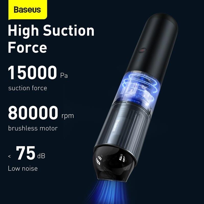 Baseus -BaseusMall VN Máy hút bụi pin sạc cầm tay Baseus A3 Car Vacuum Cleaner