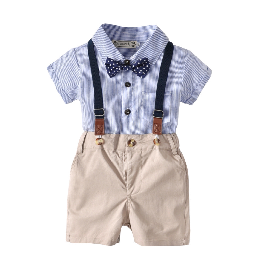 Bộ Áo Vest + Quần Dài Lịch Lãm Cho Bé Trai