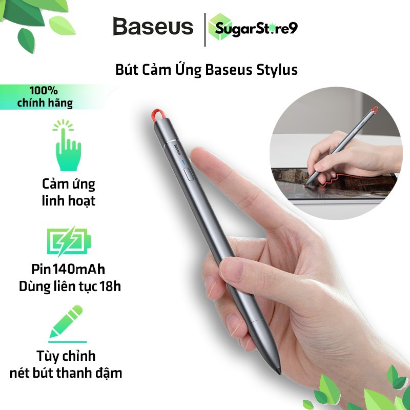 Bút Cảm Ứng Baseus Apple Active Stylus Đa Năng Cho Cho Ipad Pro Air Cho Apple iPad Pencil 2