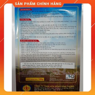 Chế phẩm sinh học trichoderma 20 tỷ bào tử gói 100gr
