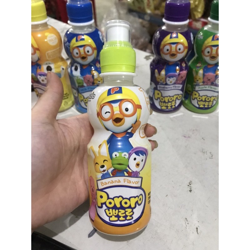 ( Chính hãng) Nước trái cây PORORO HÀN QUỐC - 6 vị 235ml