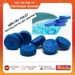 [FREE SHIP>50K]💥Combo 10 Viên Khử Mùi Tẩy Bồn Cầu Siêu Sạch.