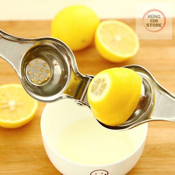 Dụng Cụ Ép Nước Chanh, Vắt Nước Cốt Chanh Bỏ Hạt Cầm Tay Inox 304