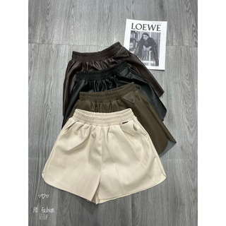 Short da cạp chun tag túi 6857 - Be