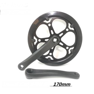 Bộ đùi đĩa xe đạp thể thao 48 + 52 răng 1 tầng chất liệu nhôm