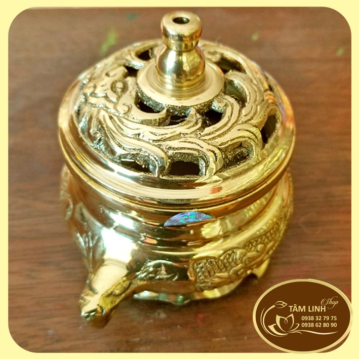 Lư Xông Trầm Hương _Bằng Đồng