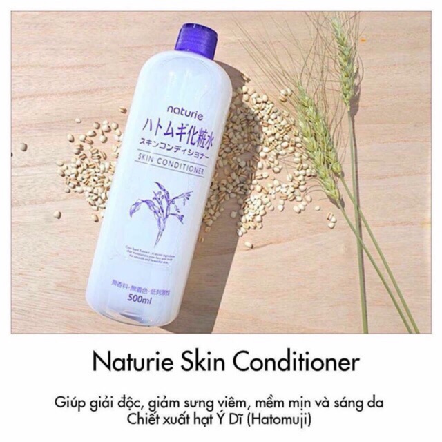 Nước Hoa Hồng Toner Ý Dĩ Naturie Lotion ý dĩ naturie 500ml