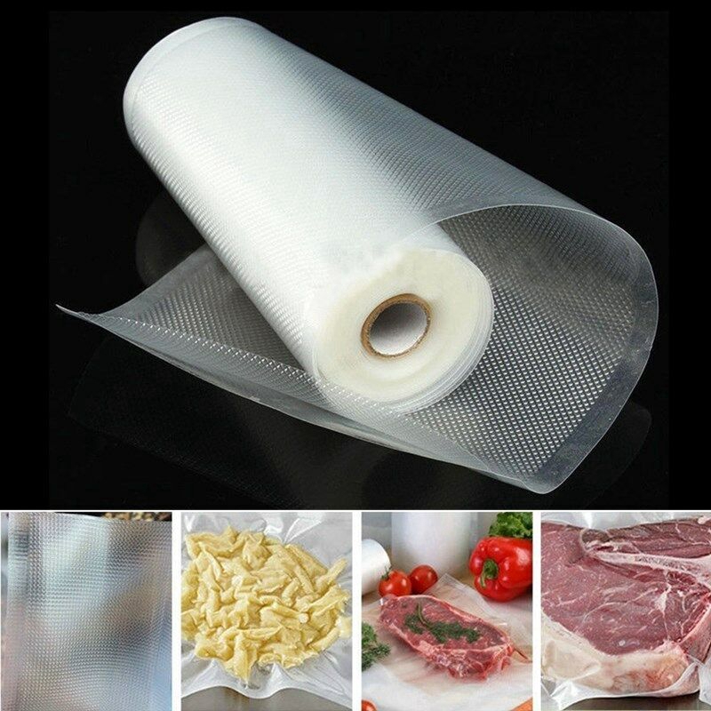 1 Cuộn Túi Đựng Thực Phẩm Hút Chân Không Tái Sử Dụng Được