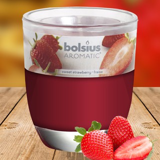 LY NẾN THƠM BOLSIUS PTT024335 HƯƠNG DÂU TÂY 105G
