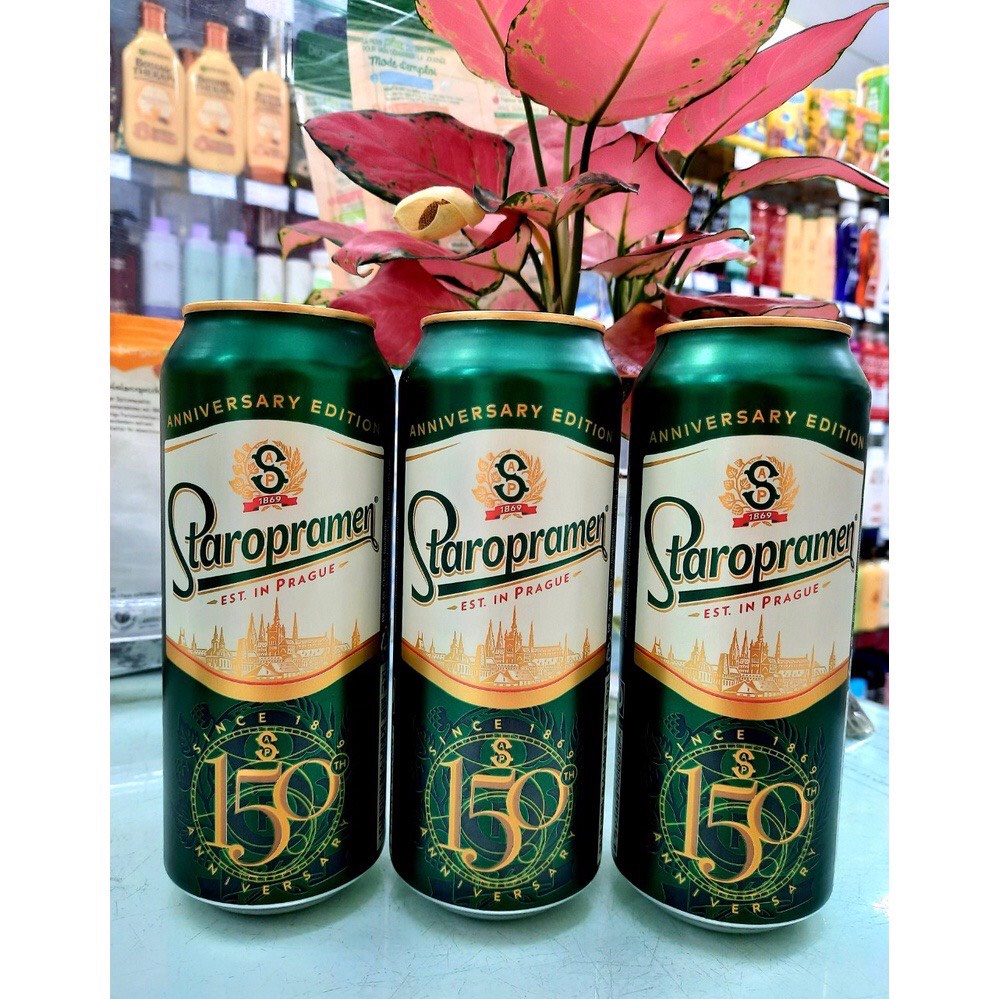 Bia Staropramen 5% 500ml Tiệp