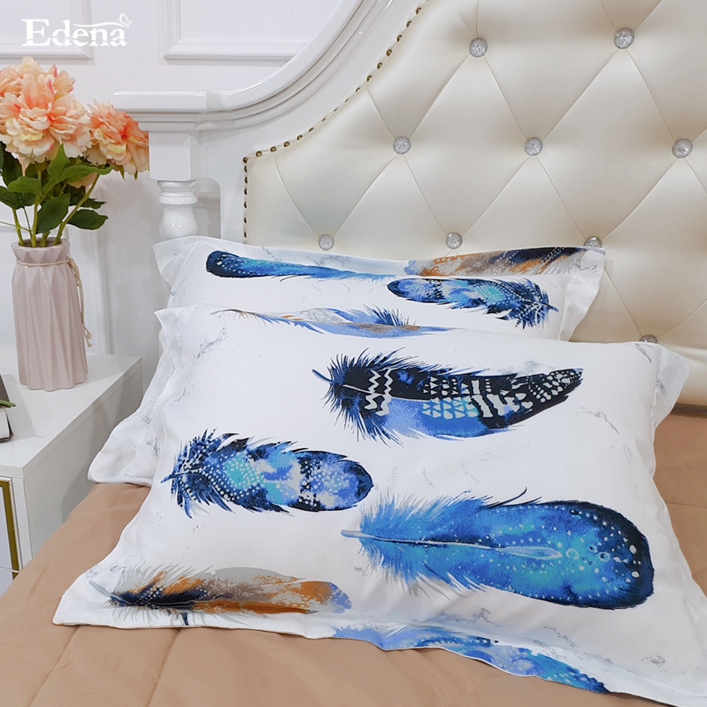 Cặp Vỏ Gối Nằm Edena Basic,chất liệu Micro silk nhiều màu | BigBuy360 - bigbuy360.vn