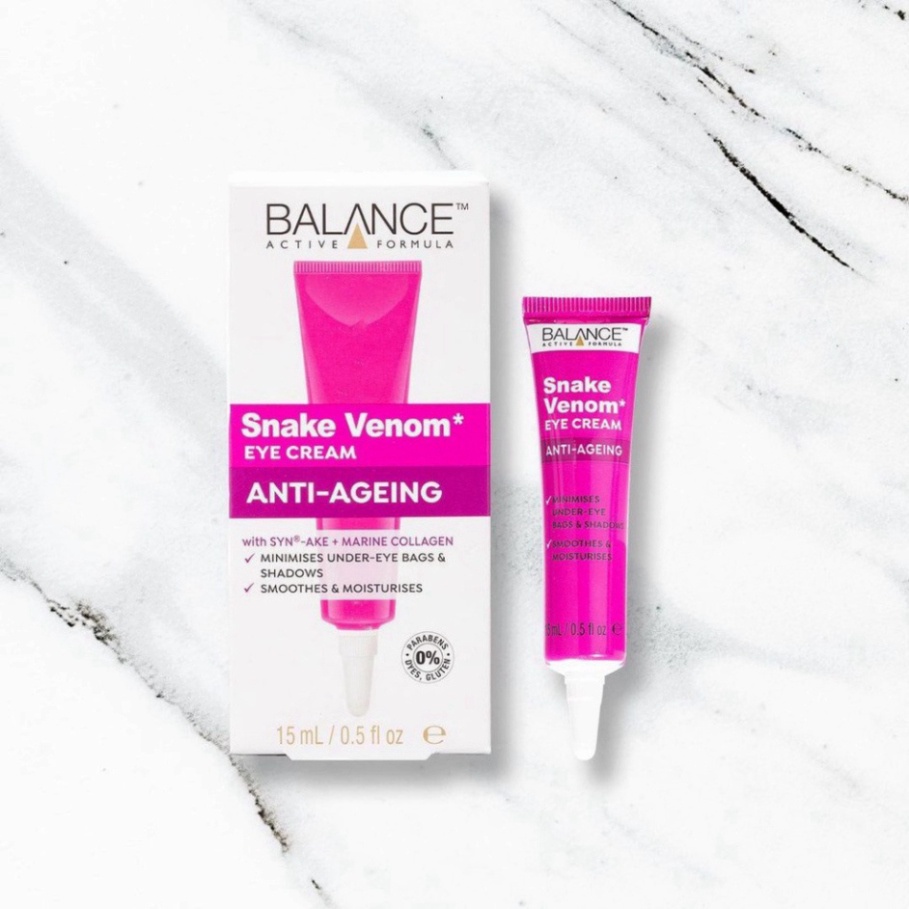 (chính hãng) Kem mắt chống lão hóa nọc rắn Balance Active Formula Snake Venom 15ml chính hãng chính hãng chính hãng | BigBuy360 - bigbuy360.vn