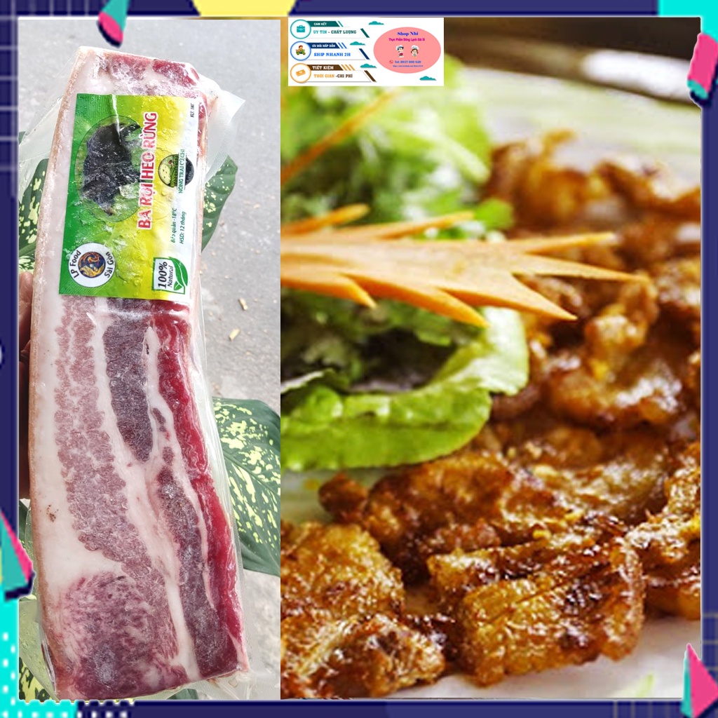 Giá Sỉ Ba Rọi Heo Rừng 1Kg - [ Ship Siêu Tốc HCM 2H ]