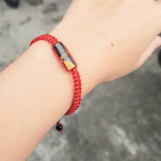 Vòng tay lu thống màu vàng nâu hợp mệnh thổ, kim